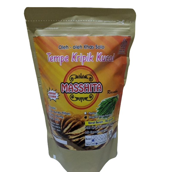

Keripik Tempe Kucai " ORIGINAL " 90 gr