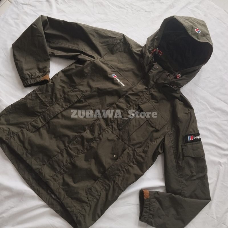 Jacket BERGHAUS Outdoor Casual Vintage Sport Gunung Winter Hoodie Original