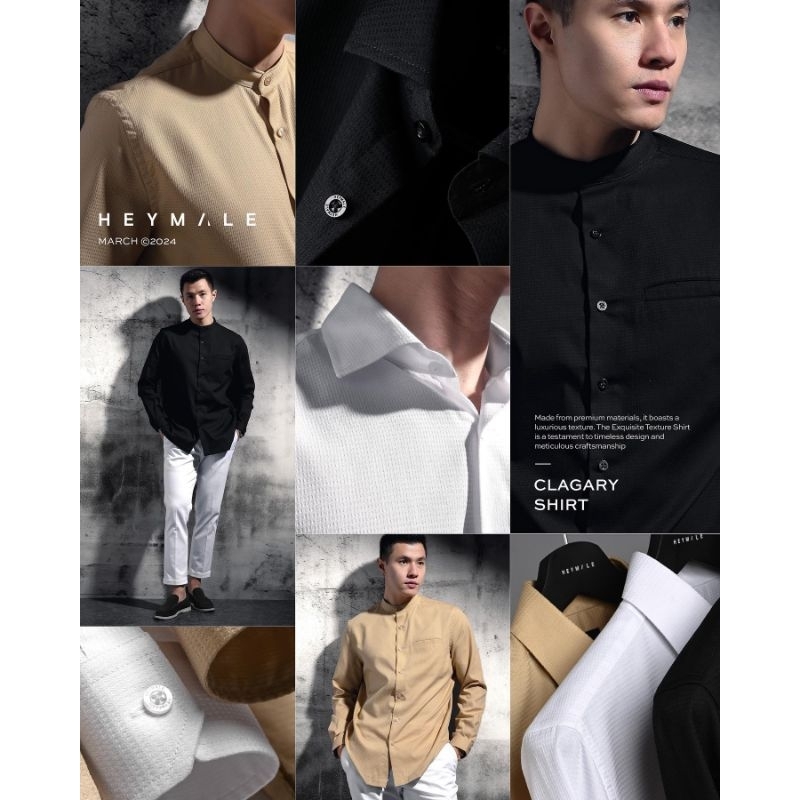 Clagary Shirt White Heymale size M