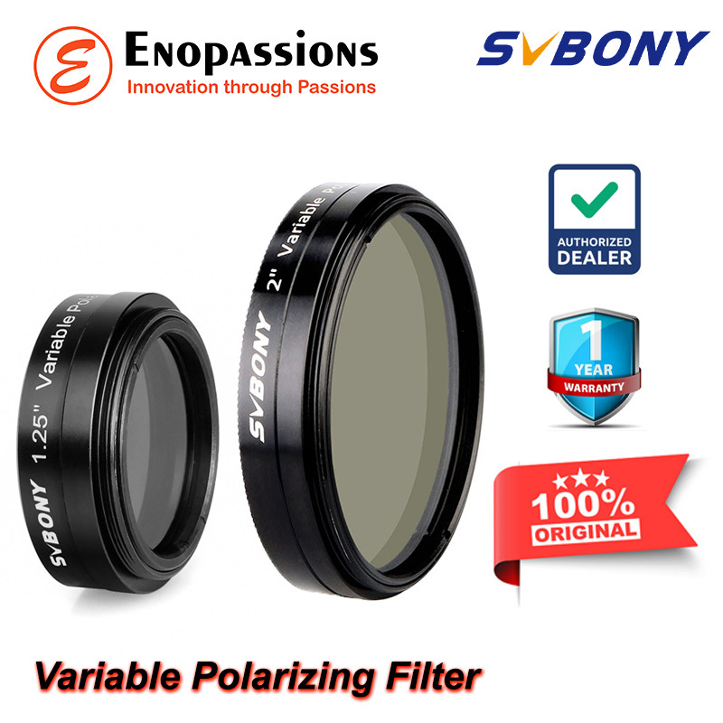 Svbony Variable Polarizing Filter Untuk Teleskop Astronomi
