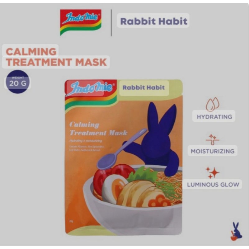 Rabbit habit calmimg treatment mask