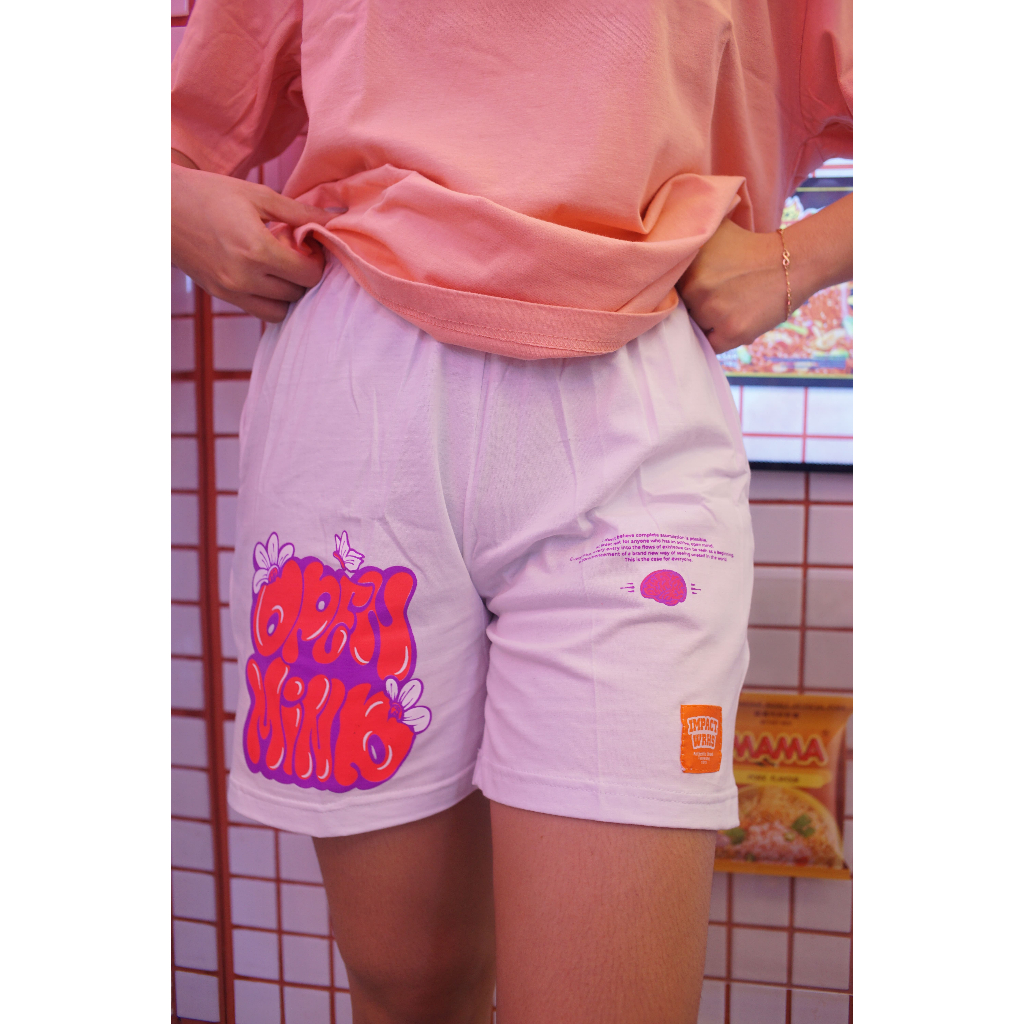Impact wearhouse - Boxer Cotton Saku | OPEN MIND|  Celana Pendek Unisex