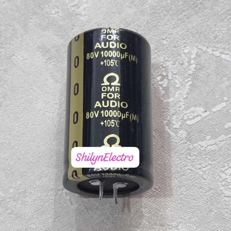 ELCO 10000UF 80V OMR AUDIO ELKO ORIGINAL 10000UF 80V