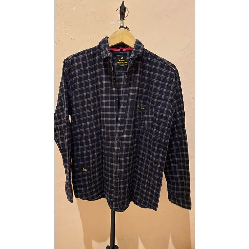 [PRELOVED] kemeja kotak Hurley
