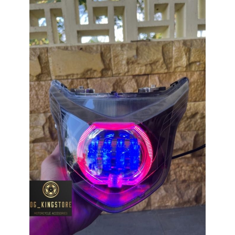 LAMPU DEPAN BEAT POP BILLED  PROJIE