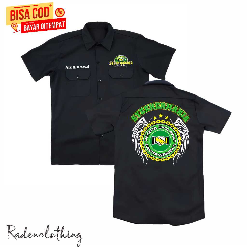 KEMEJA DISTRO PRIA WANITA SYEKHERMANIA PENIKMAT NEW TERBARU 2024