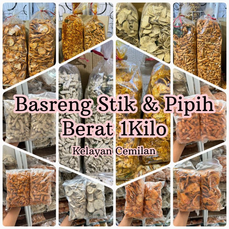 

500gram/1kilo Basreng Stik Pedas Jeruk Purut | Original Daun Jeruk | Pedas Biasa Daun Jeruk | Pedas Cabe Ijo | Pedas Ayam Bawang | Original Spesial | Pedas Bumbu Spesial