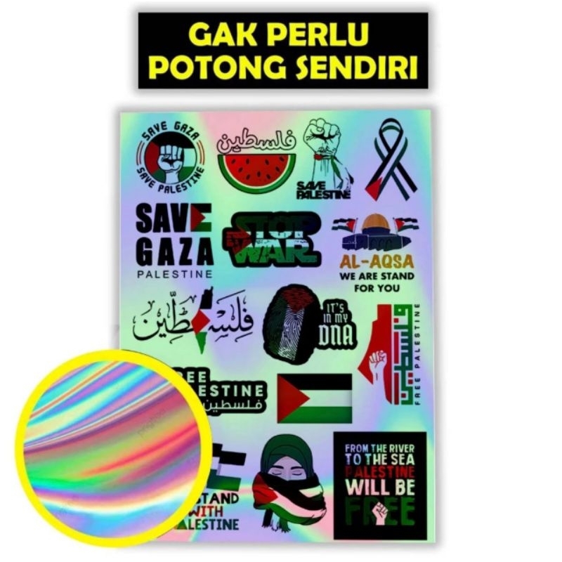 

RG3-PNK Stiker Hologram, Sticker Hologram, Stiker Palestina, Stiker Free Palestine, Stiker Palestine, Free Palestina, Free Palestine Sticker, Stiker Motor Free Palestina (PACK 22)