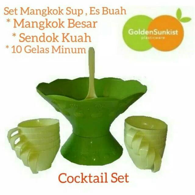Cocktail set Es buah / Cocktail(tanpa centong)