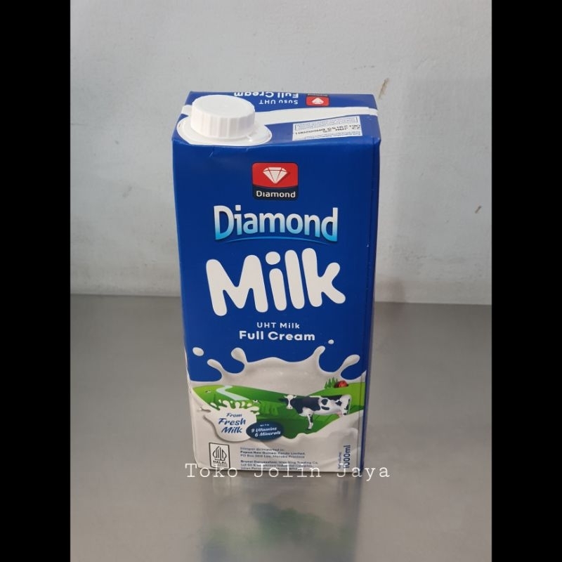 

1 liter susu UHT Diamond full cream