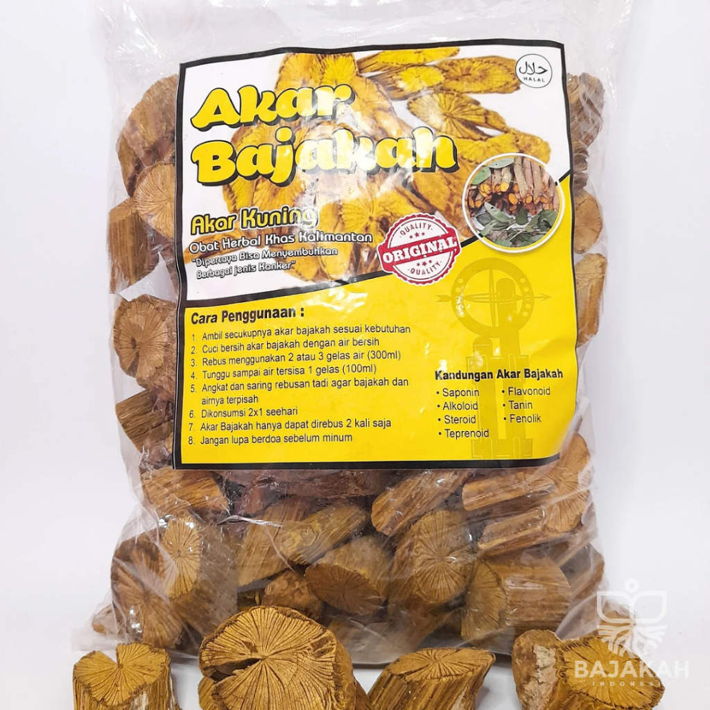 Akar Kayu Bajakah Kuning Asli Kalimantan