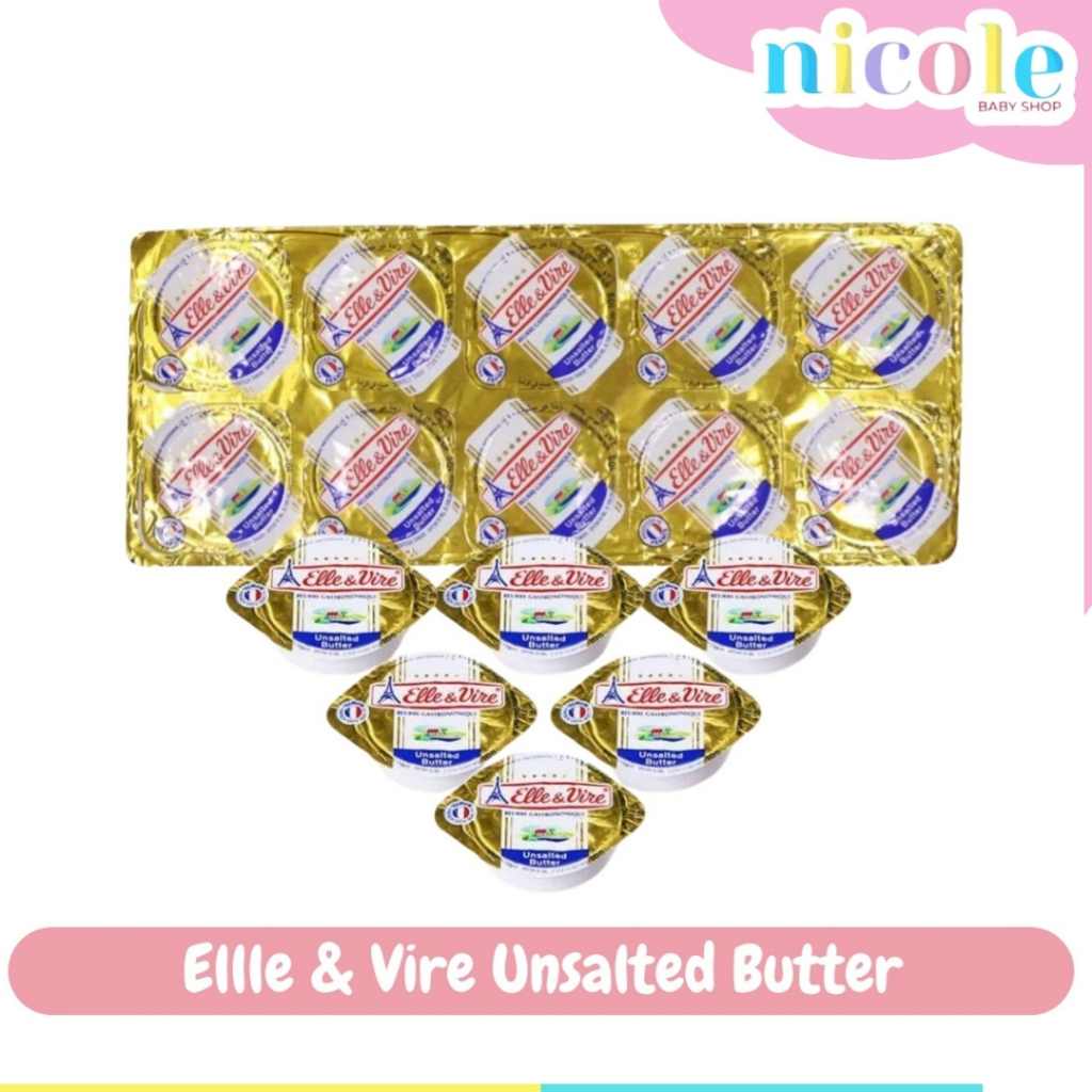 

Elle & Vire Unsalted Butter 10x10