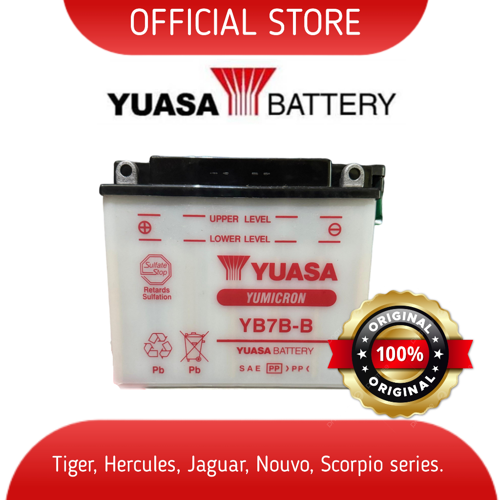 Yuasa Aki Motor YB7B-B-BA / GM7B