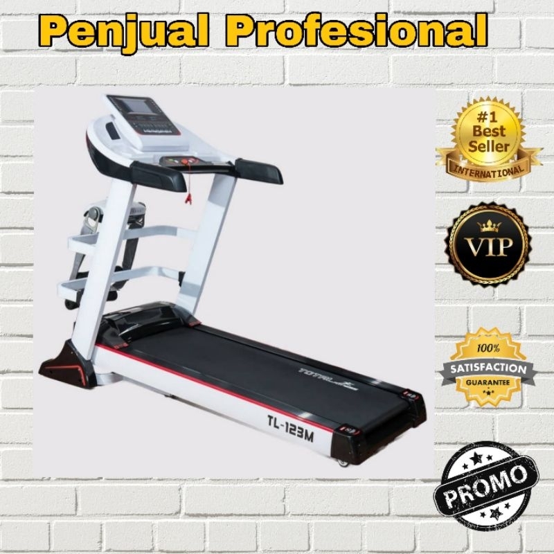 Treadmill Elektrik TL 123 M Total Fitness