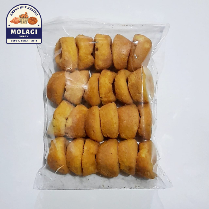 

Kue Bolu Kering Manis SINAR 250 Gram/ Kue Bagelen - Molagi Snack