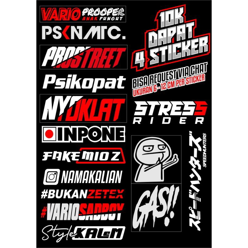 

STICKER VIRAL KEKINIAN