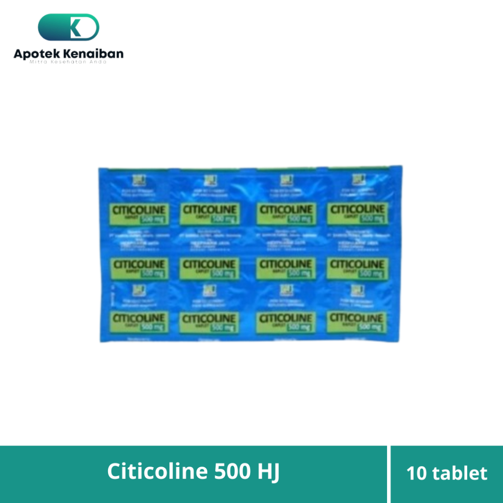 CITICOLINE 500 HEXPHARM 1 STRIP 10 TABLET