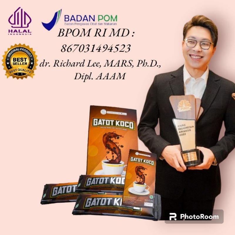 BPOM Kopi gatot koco by dr Richard lee