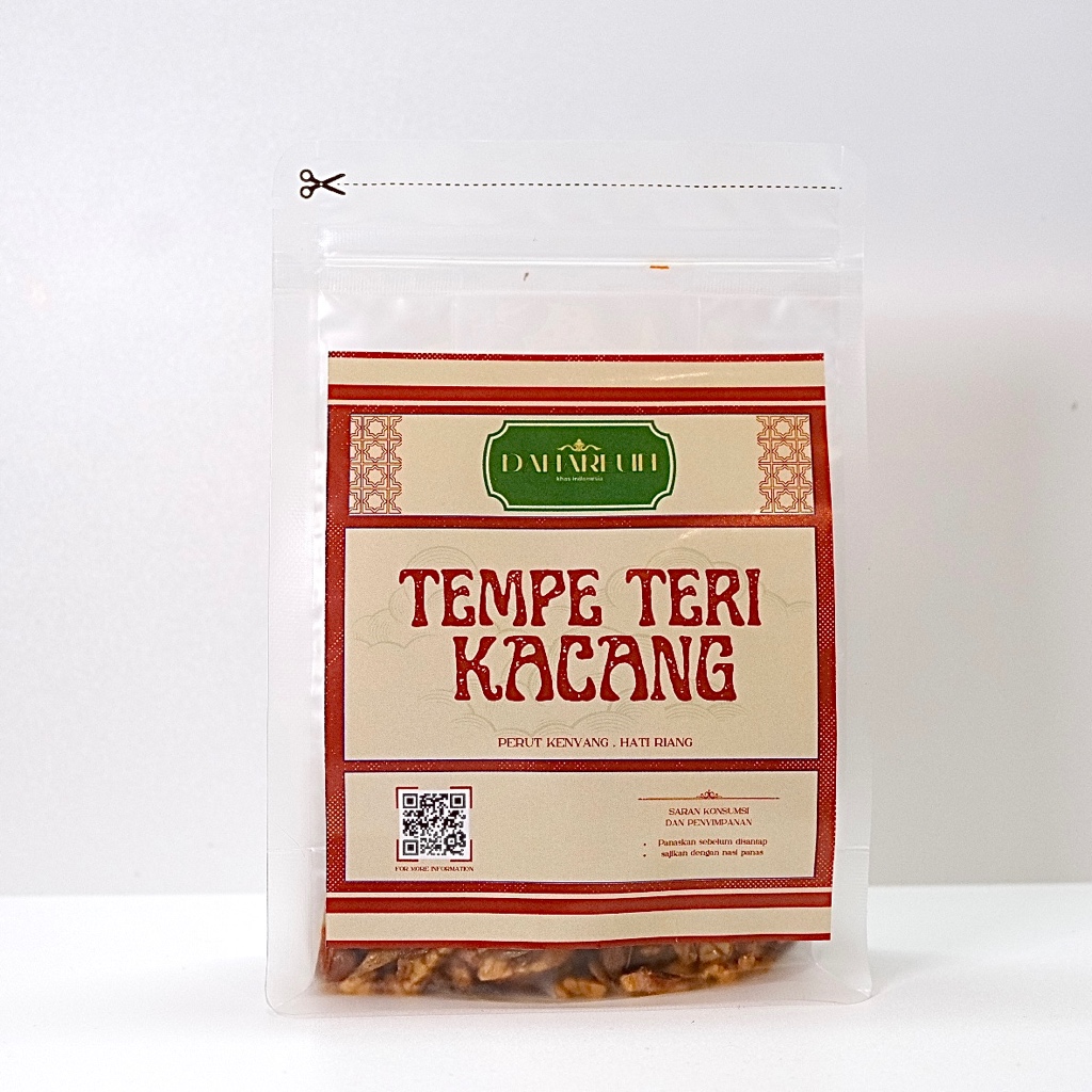 

tempe kering kacang (200gr) - orek tempe kacang teri medan