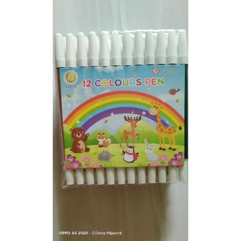 

Spidol Kecil 12 Warna