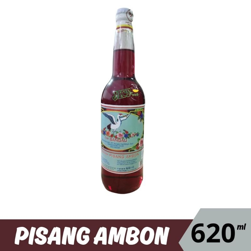 

sirup bangau / syrup bango pisang ambon