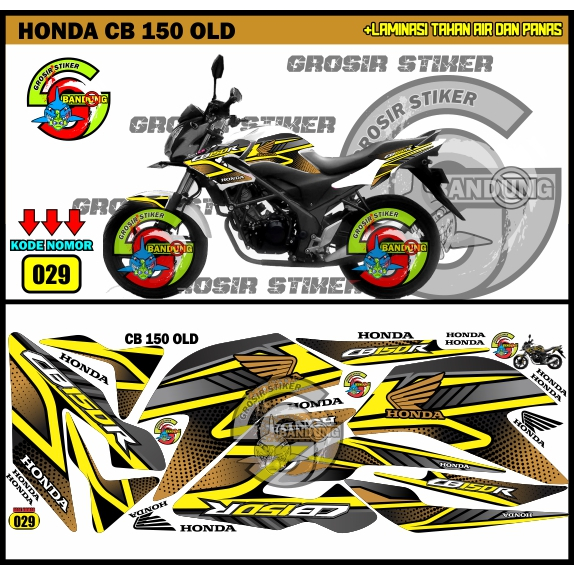 Striping CB 150 OLD