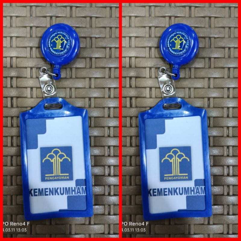 GANTUNGAN ID CARD YOYO PENGAYOMAN/GANTUNGAN ID CARD YOYO KUMHAM/ID CARD HOLDER PENGAYOMAN/ID CARD HO