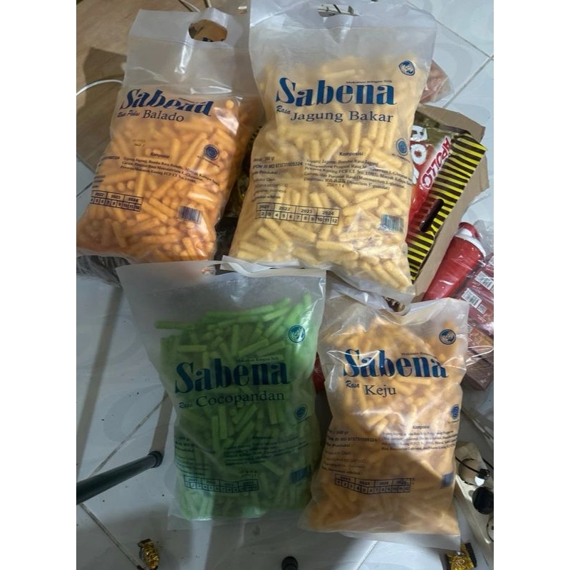 

SABENA 1 DUS ISI 5 PACK RASA MIX 360gr
