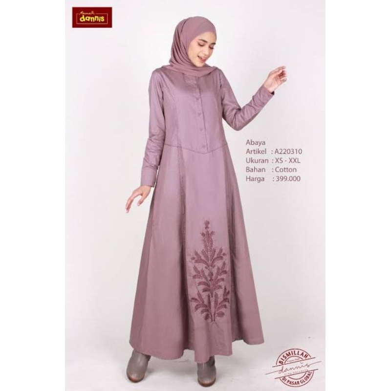 Gamis Dannis Abaya A220310