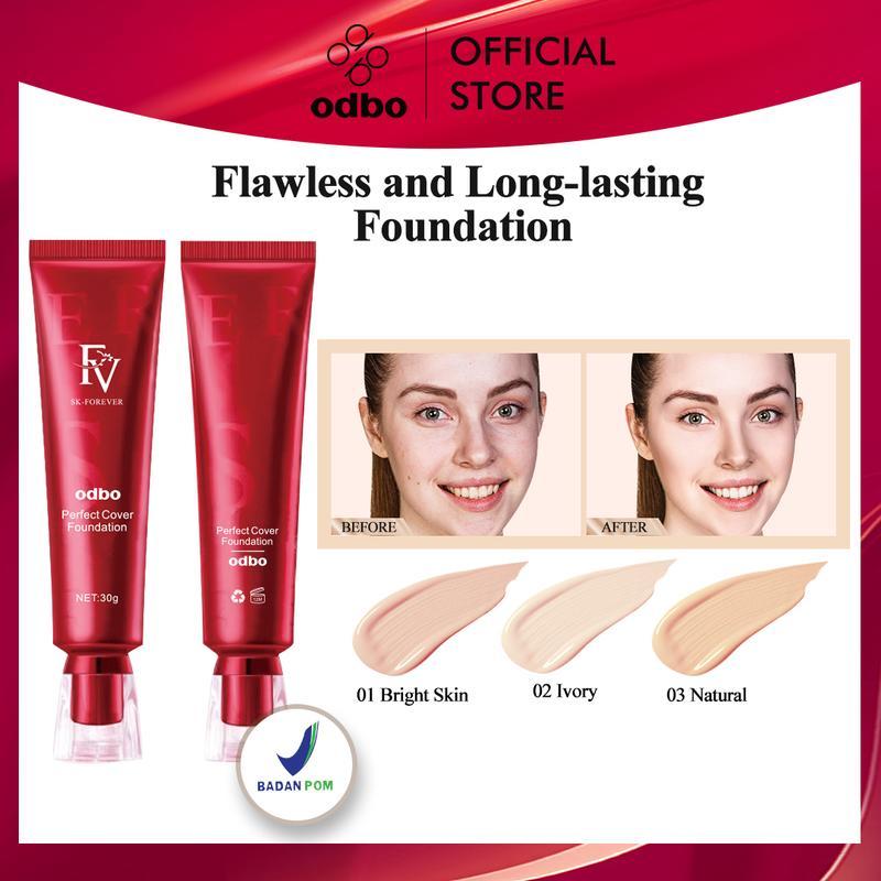 FV Perfect Cover Foundation 30g BPOM certified flawless and long-lasting makeup
