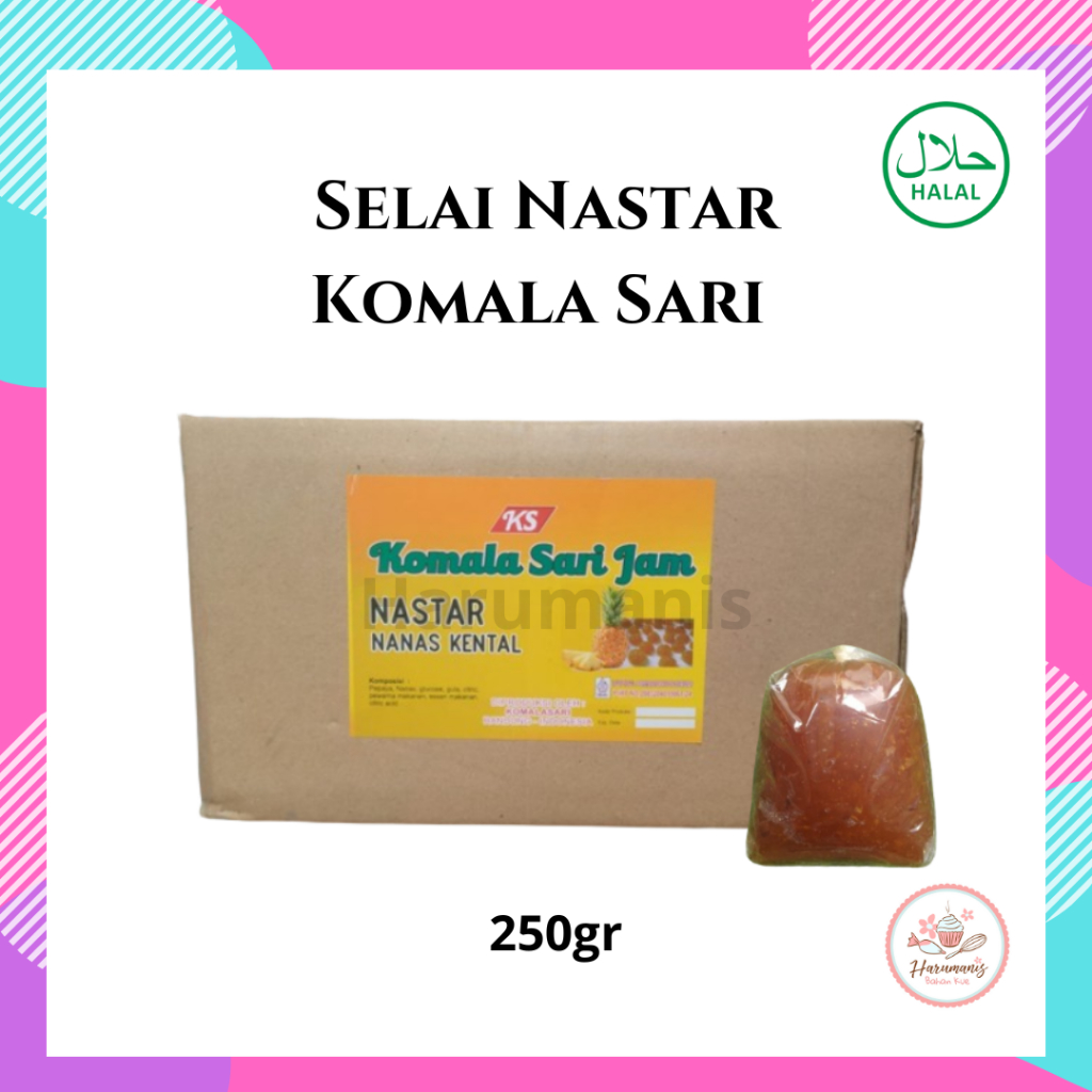 

Selai Nastar Komala Sari Repack 250gr
