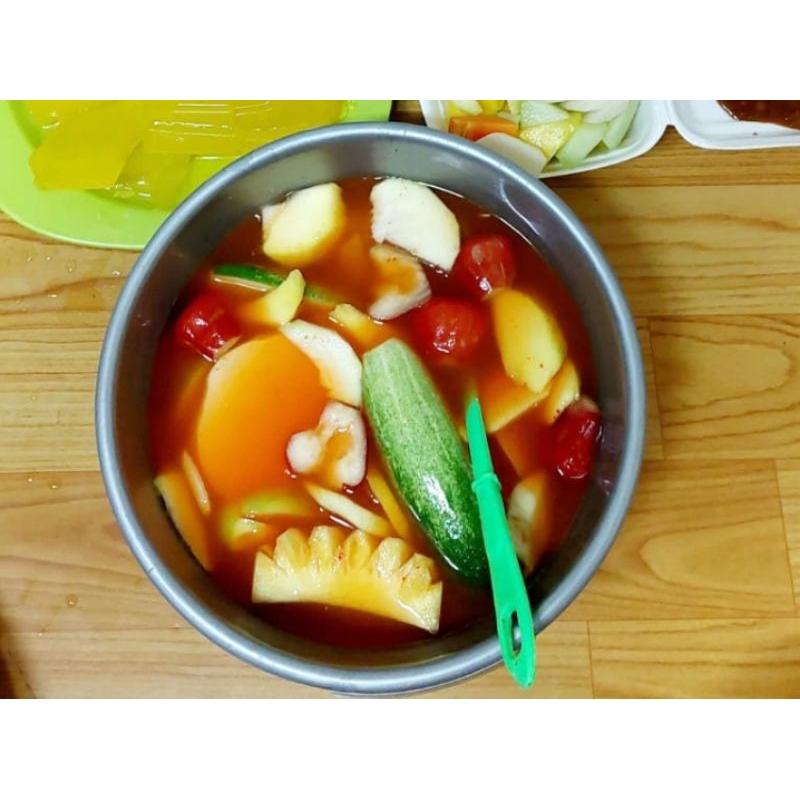 

Asinan buah betawi segar ukuran plastik 1kg