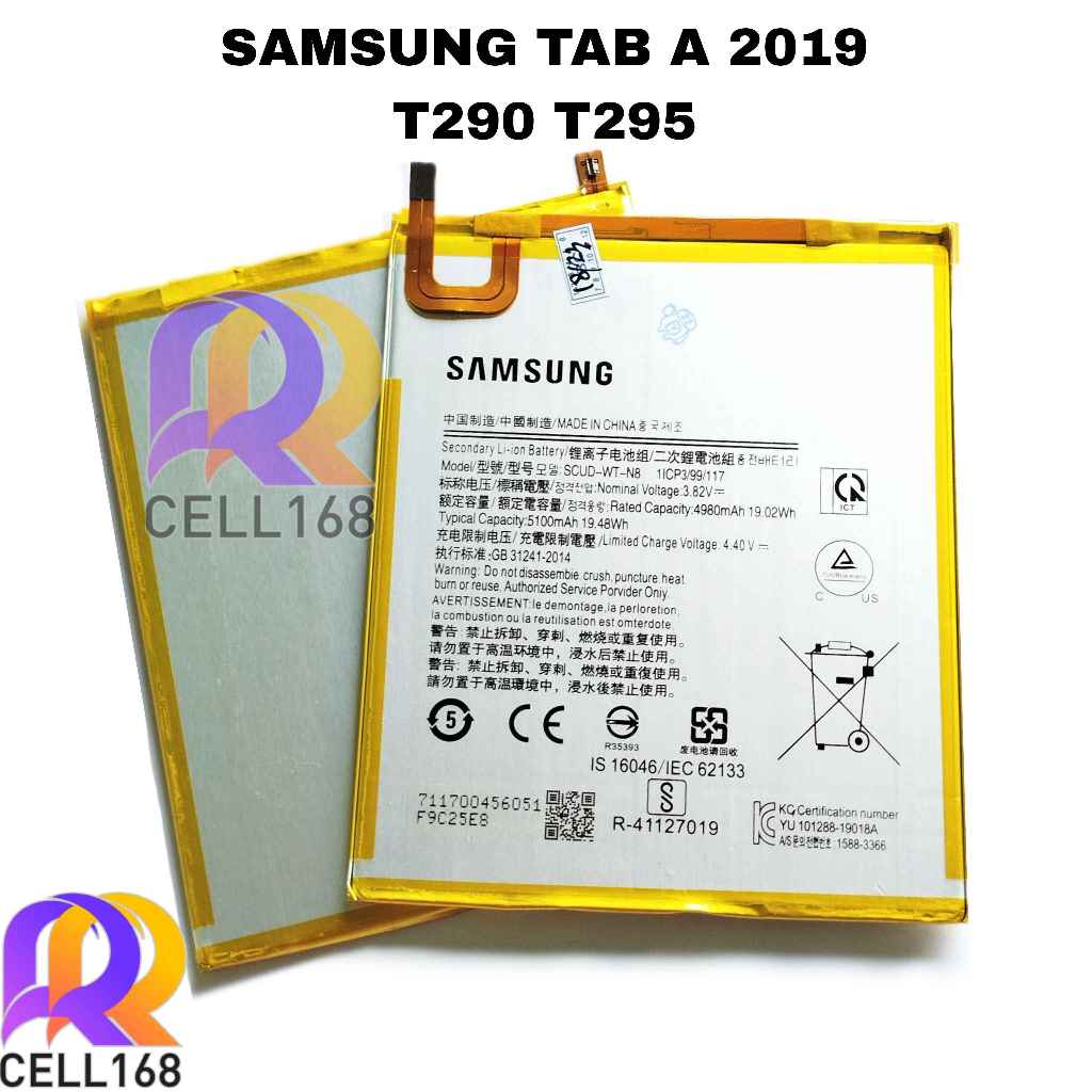 BATRE BATTERY SAMSUNG TAB A 2019 T290 T295 BATERAI ORIGINAL