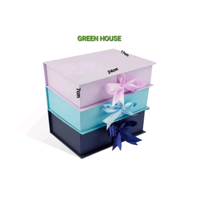 

BOX KADO 24x17x7 | Gift Box Polos Hardbox Bloom Box Kotak Kado