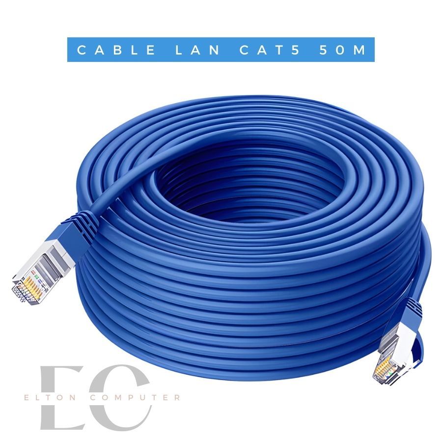 Kabel LAN 50M CAT 5E / Kabel UTP 50 Meter / Cable LAN CAT5 50m / Kabel LAN 50 Meter / CAT 5 Kabel LA