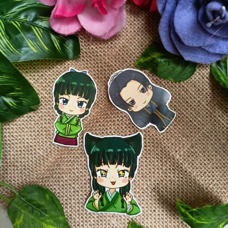 

KUSURIYA NO HITORIGOTO | The Apothecary Diaries Sticker Anime Fanmerch | Die Cut Stickers by Candies