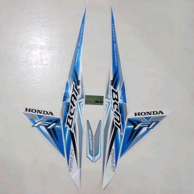 Sticker Striping Honda Beat Idling Stop 2015