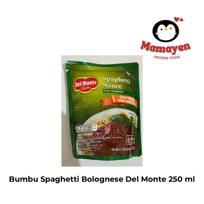 

Saus Spaghetti Bolognese Del Monte 250 ml