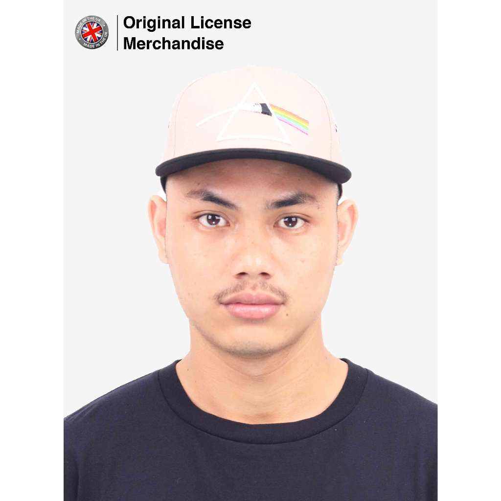 Topi Hat Cap Snapback Hitam Casual Katun Pria Wanita Dewasa Bordir Import Premium Band Musik PINK FL