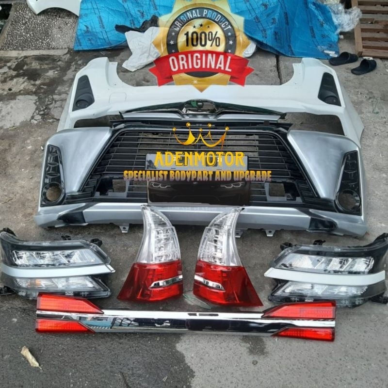 Upgrade toyota avanza veloz 2019 2020 2021 original