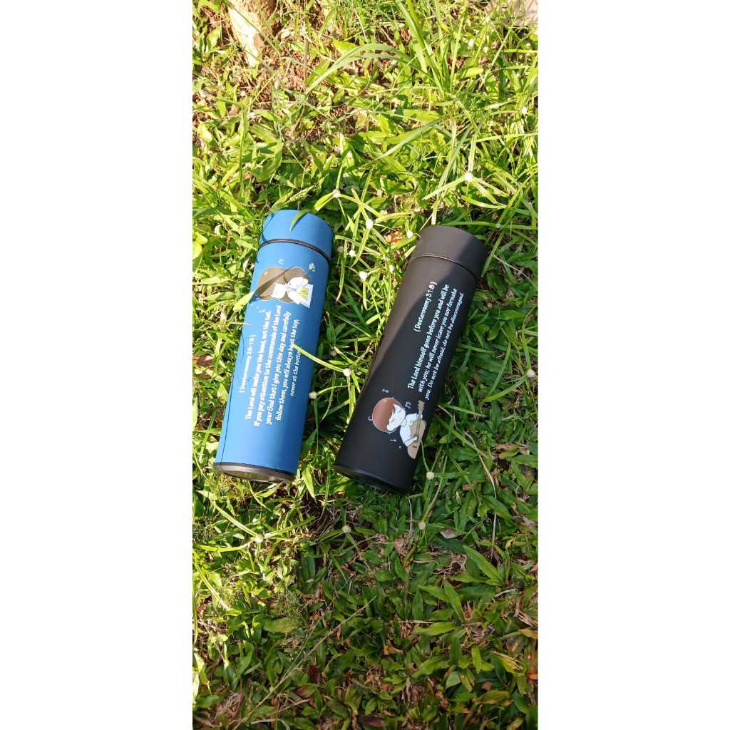 TUMBLER COUPLE/ TUMBLER AIR PANAS STAINLESS 500 ML /TUMBLER UV PRINTING ROHANI KRISTEN KATOLIK / AYA