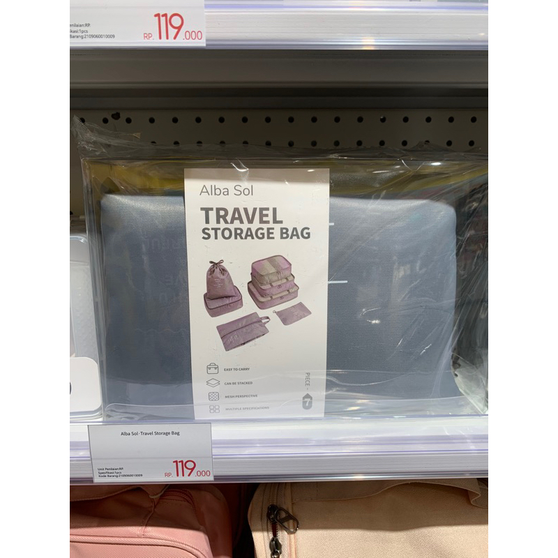 storage bag travel jastip kkv
