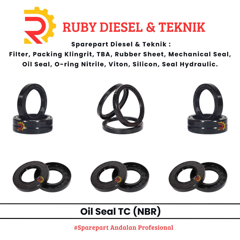 Oil Seal TC NBR 17 30 10 - NBR TC 17x30x10 - NBR Taiwan