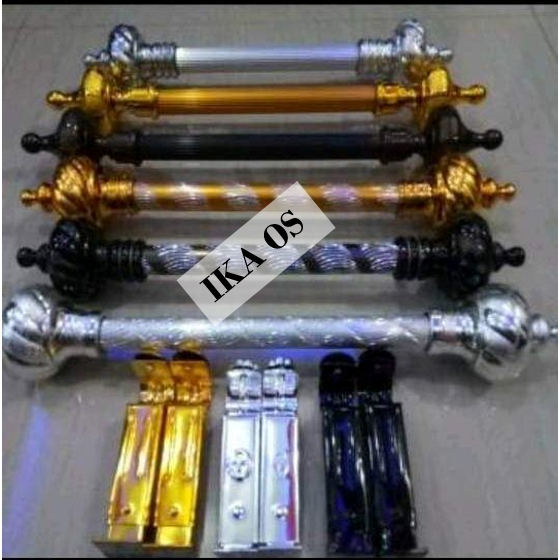 Batang Gorden Full Set tiang gorden ulir | Batang gorden komplit Variasi Motif