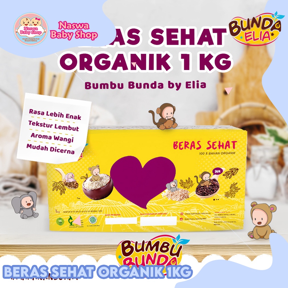 

Bumbu Bunda By Elia Beras MPASI Organik BB Booster Bayi 1kg