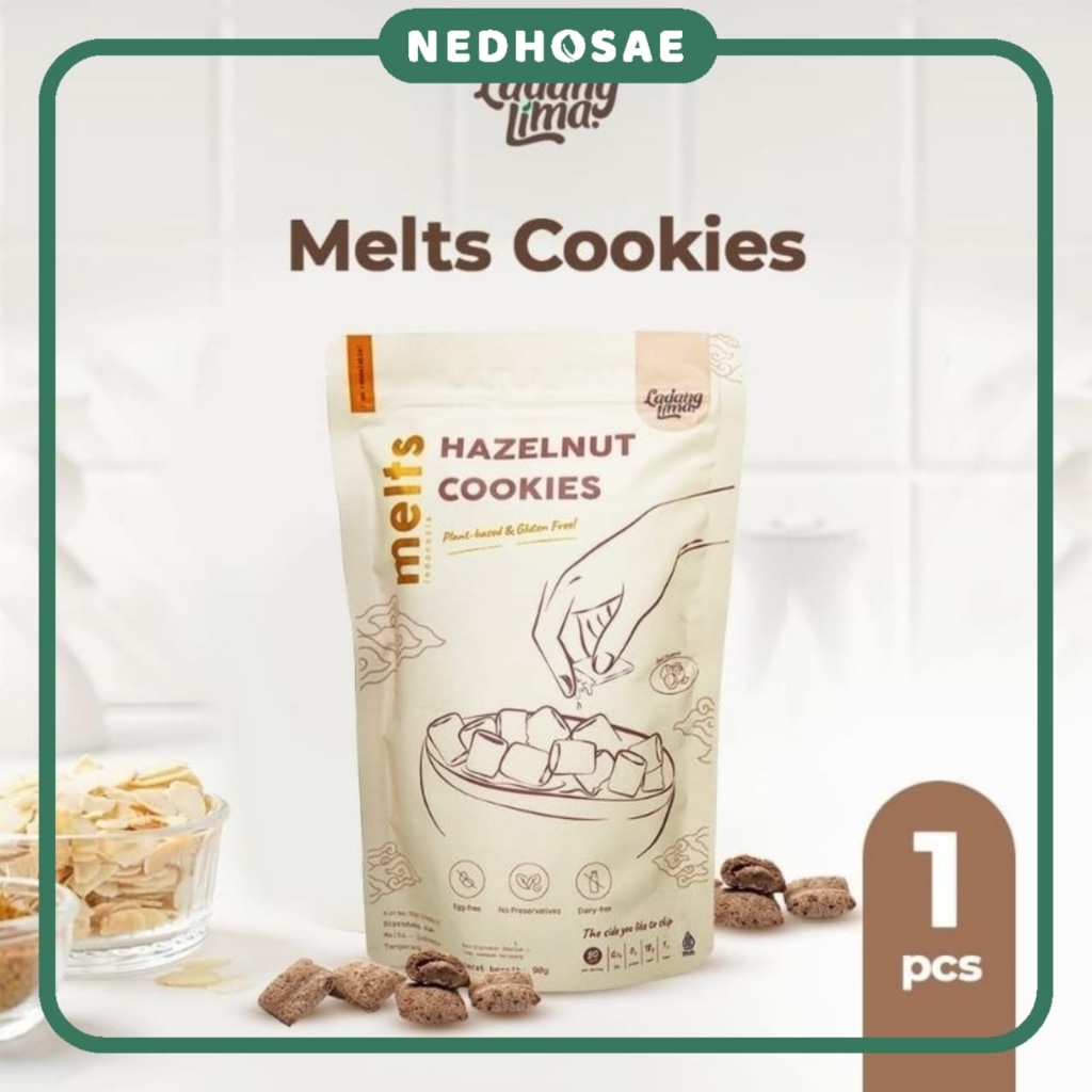 

Melts Hazelnut Cookies Ladang Lima Gluten Free