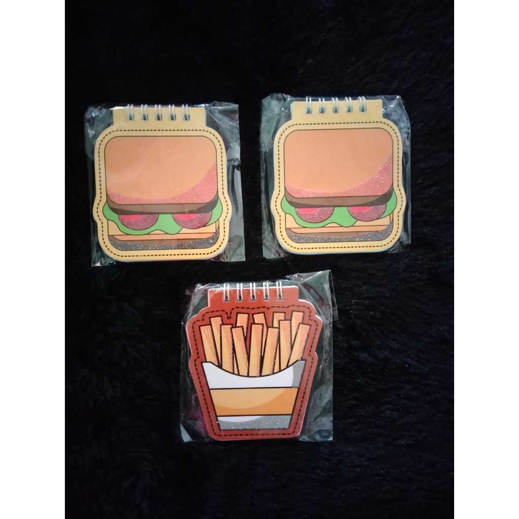 

NOTEBOOK BURGER & KENTANG