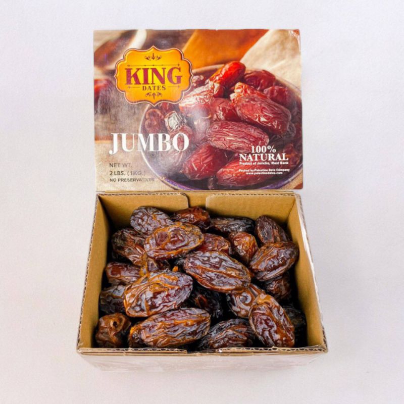 

Kurma Medjol Premium Palestin Dates Medjoul 1kg King Dates