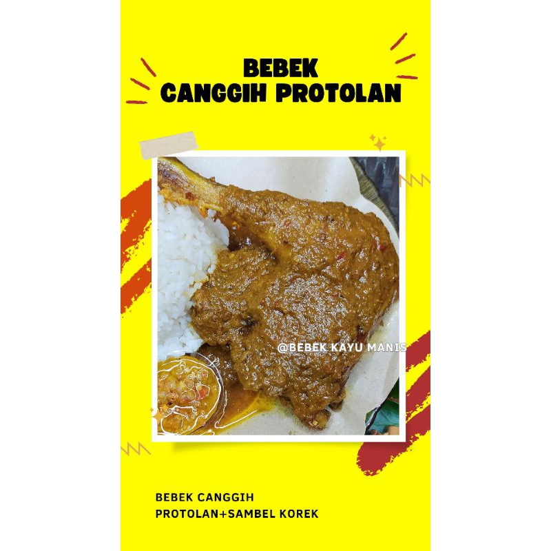 

Bebek Canggih Khas Bebek Kayu Manis