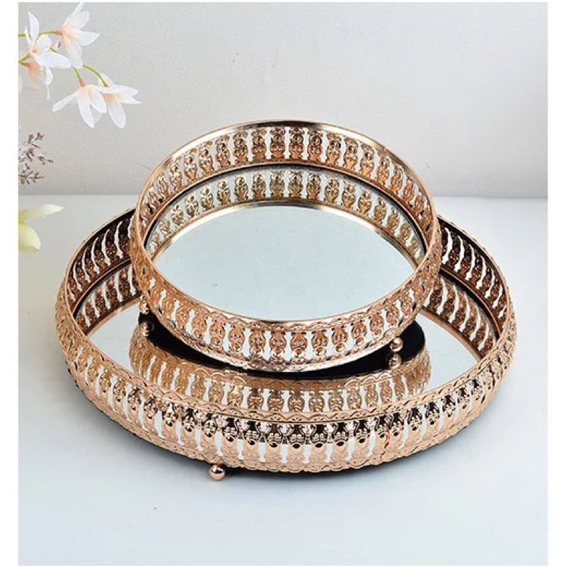 Tray seserahan / crstyal seserahan / nampan dekorasi